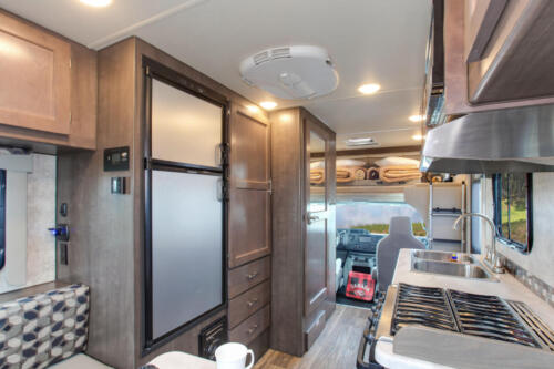 Four Seasons RV Rentals - Class C Small Motorhome | Kitchen