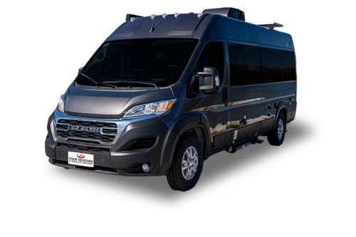 Four Seasons RV Rentals - Van Conversion | Driver's Side Exterior
